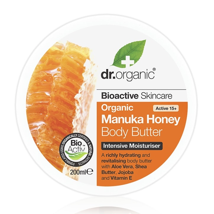 Dr Organic Manuka Honey Body Butter 200ml